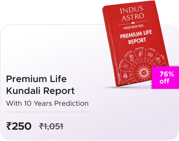 IndusAstro: Premium Life Kundali Report With 10 Years Prediction